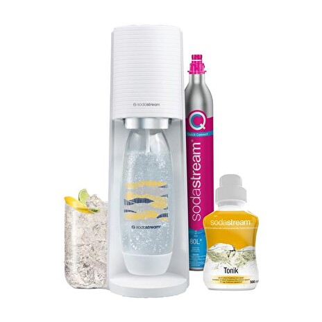 SodaStream sada Megapack Terra White Tonik