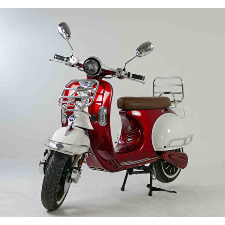 ViaGo Bologna Classic, červeno-bílá, 4000W, 85Km/h, 100Km dojezd, včetně baterie