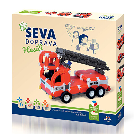 Stavebnice Seva Doprava - Hasiči