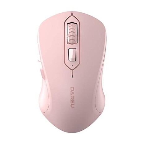 Myš bezdrátová DAREU LM115G Pink