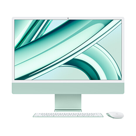 Apple iMac 24/23,5"/4480 x 2520/M3/8GB/256GB SSD/M3/Sonoma/Green/1R