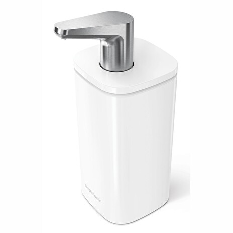 Dávkovač Simplehuman mýdla a desinfekce Pulse - 295 ml, bílá ocel