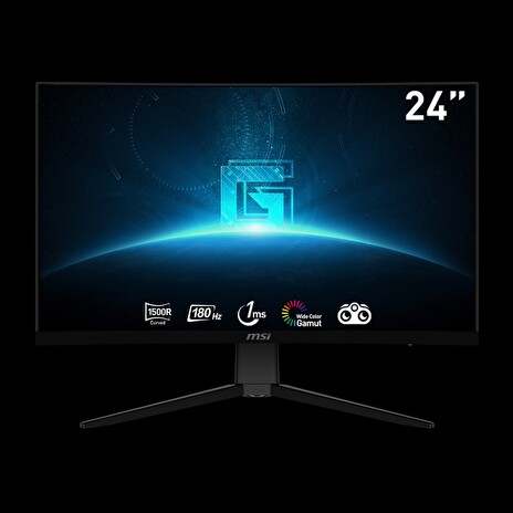MSI Gaming monitorG2422C, 23,6" zakřivený /1920 x 1080 FHD/LED VA, 180Hz/1ms/3000:1/250cd / m2 / 2xHDMI/DP