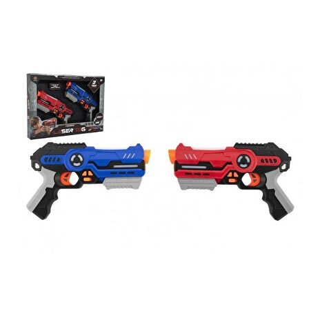 Dětská pistole TEDDIES Laser game 2ks