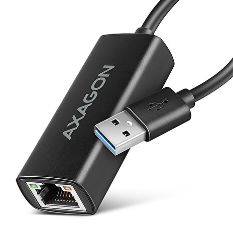 AXAGON ADE-AR, USB-A 3.2 Gen 1 - Gigabit Ethernet síťová karta, Realtek 8153, auto instal