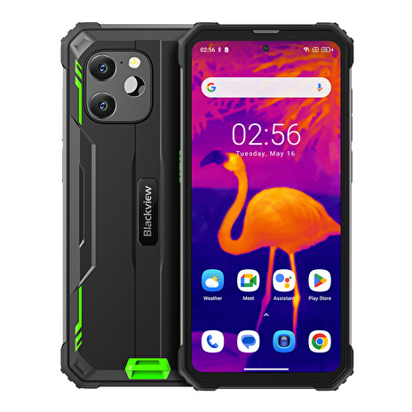 iGET Blackview GBV8900 Green - Odolný telefon 6.5" FHD+ IPS/1080x2400/Octa-core/8GB/256GB/10000 mAh/Android 13/zelená