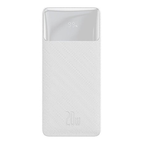 Baseus Bipow powerbanka 20000mAh 20W bílá