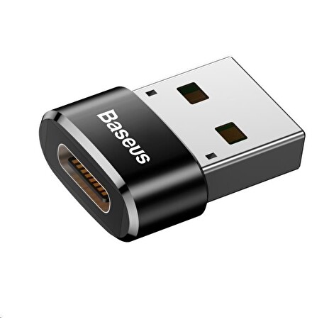 Baseus Mini OTG adaptér Ingenuity USB-A 3.1 na USB-C (M/F) černý