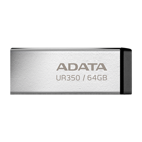 ADATA UR350/64GB/USB 3.2/USB-A/Černá