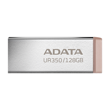 ADATA UR350/128GB/USB 3.2/USB-A/Hnědá