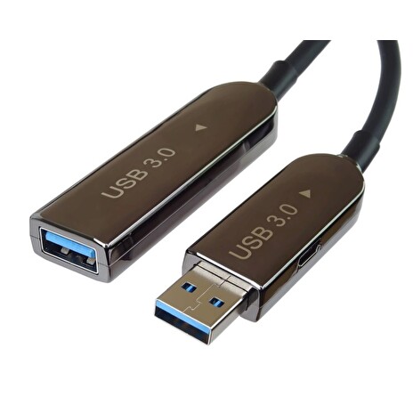 PremiumCord USB3.0 + 2.0 prodlužovací optický AOC kabel A/Male - A/Female 7m