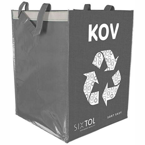 Taška Sixtol na tříděný odpad Sort Easy Metal 30 x 30 x 40 cm, 36 l