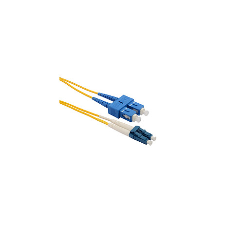 Patch kabel 9/125 LCupc/SCupc SM OS 1m duplex
