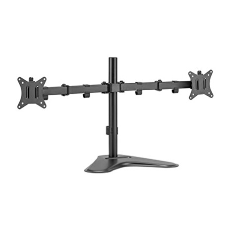 Držák monitoru Brateck LDT66-T024 stolní pro 2 monitory, černý