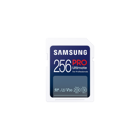 SAMSUNG PRO Ultimate SDXC 256GB / CL10 USH-I U3 / V30