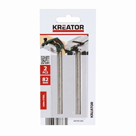 Sada nožů Kreator KRT991000 - 2 ks pro hoblíky 82mm