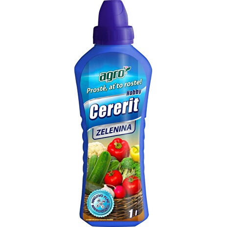 Hnojivo Agro Cererit Hobby Zelenina kapalný 1l