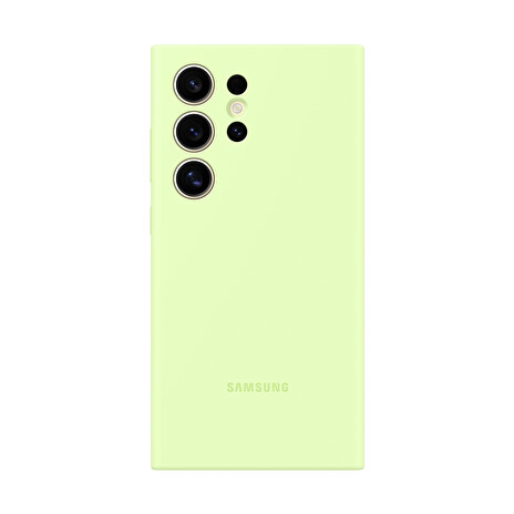 Samsung Silikonový zadní kryt S24 Ultra Light Green