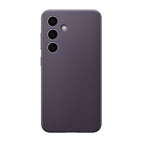 Samsung Zadní kryt z veganské kůže S24 Dark Violet