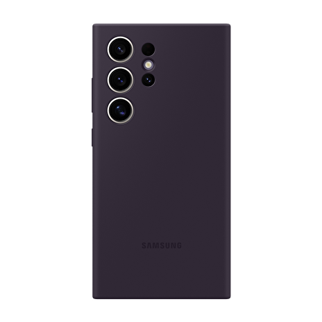 Samsung Silikonový zadní kryt S24 Ultra Dark Violet
