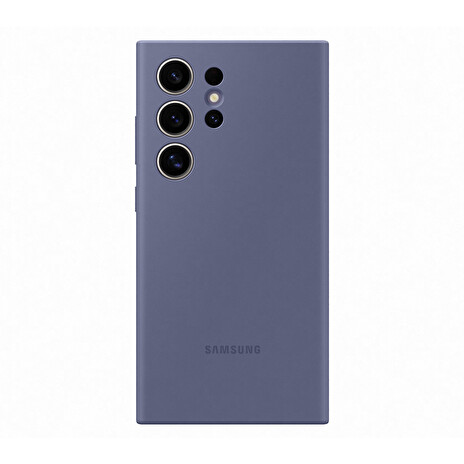 Samsung Silikonový zadní kryt S24 Ultra Violet