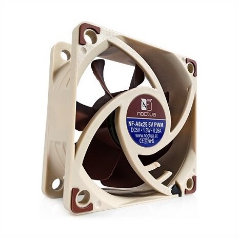 Noctua NF-A6x25 5V PWM, 60 x 60 x 25 mm