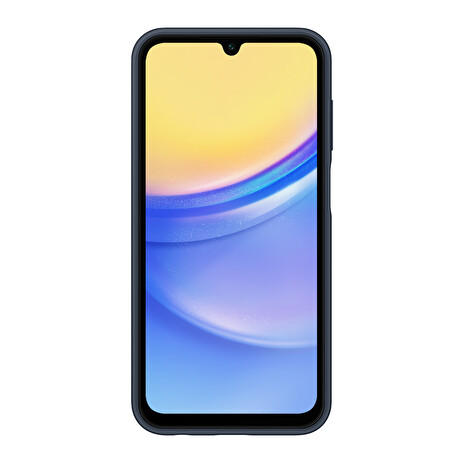 Samsung Zadní kryt s kapsou na kartu A15 Blue Black