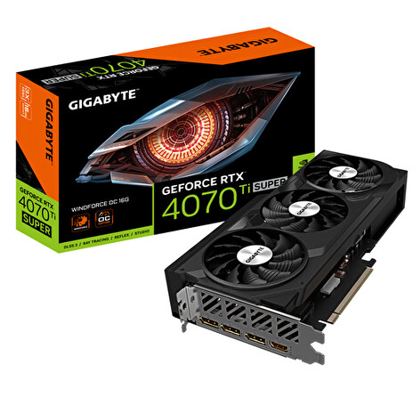 GIGABYTE GeForce RTX 4070 Ti SUPER WINDFORCE/OC/16GB/GDDR6x
