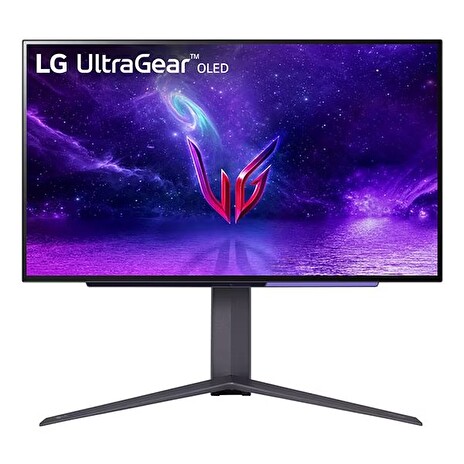 LG monitor 27GS95QE-B.AEU 26,5" / OLED / 2560x1440 / 0,03ms / DP/ 2x HDMI / Pivot/ výškově nastav.