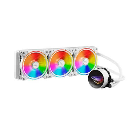 XPG Levante X 360 vodní chlazení CPU, RGB, bílá