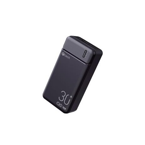 Powerbanka C-tech 30000mAh, Li-Pol, 20W, USB-C/USB-A/micro USB