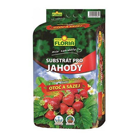 Substrát pro jahody FLORIA Otoč a sázej 40l