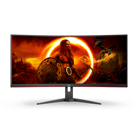AOC LCD herní CU34G2XE 34" zakřivený VA/3440x1440@144Hz/1ms/300cd/HDMI/DP/VESA