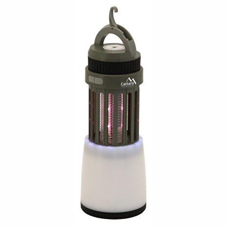LED svítilna Cattara PLUM vysouvací nabíjecí + lapač hmyzu