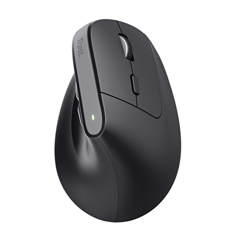 Trust Bayo+/Vertikální/Optická/Pro praváky/2 400 DPI/USB+BT/Černá