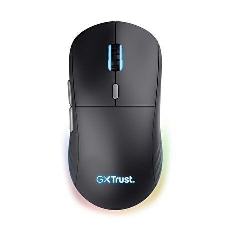 Trust GXT 926 REDEX II/Herní/Laserová/Pro praváky/10 000 DPI/Drátová+bezdrátová/Černá