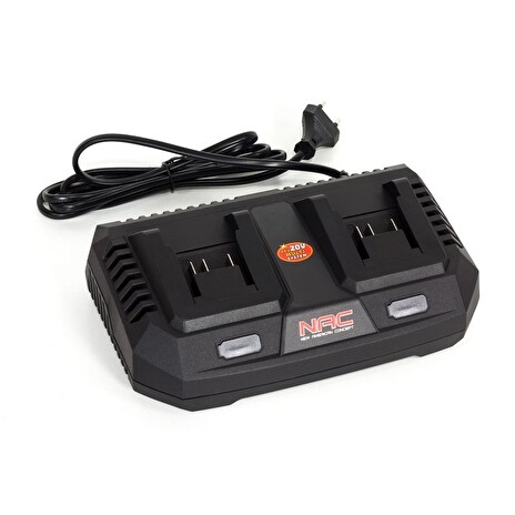 Nabíječka NAC dvojitá BC-LI-2x30-20V