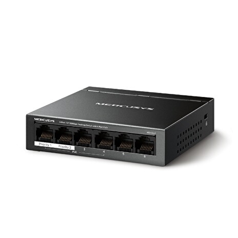 Switch TP-Link Mercusys MS106LP 2x LAN, 4x LAN s PoE, 40W