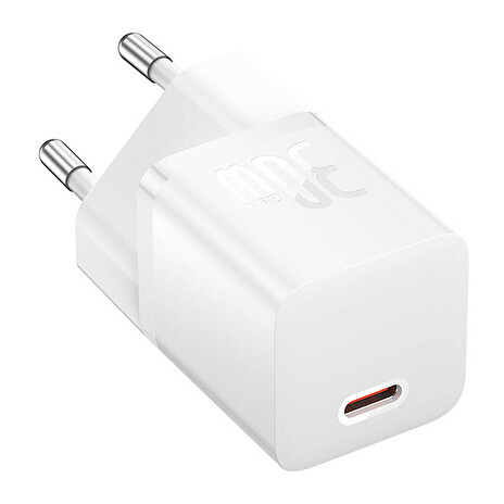 Baseus Rychlonabíječka do sítě GaN5 Mini 30W EU bílá