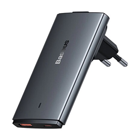 Baseus Nabíječka do sítě GaN5 Pro Ultra Slim USB-C/USB-A 65 W šedá