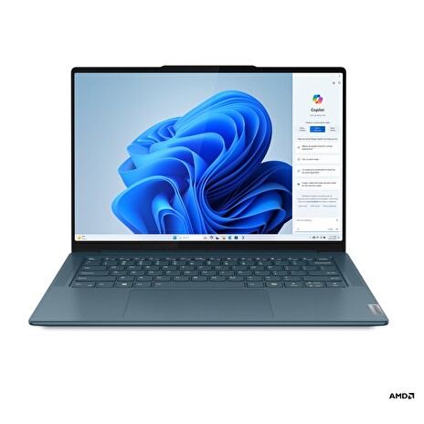 Lenovo Yoga/Pro 7 14AHP9/R7-8845HS/14,5"/3072x1920/16GB/1TB SSD/RTX 3050/W11H/Tidal Teal/3R