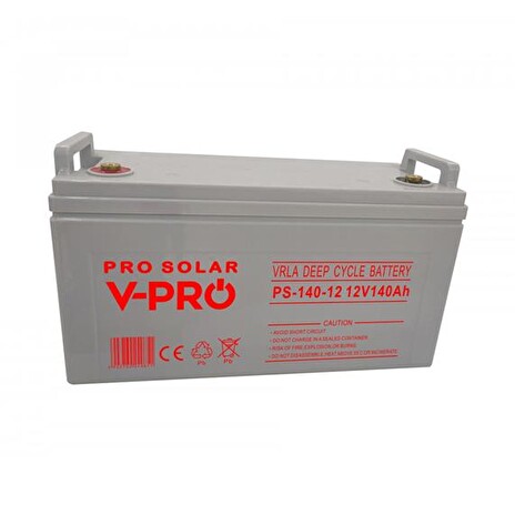 Baterie 12V 140Ah V-PRO SOLAR DEEP CYCLE