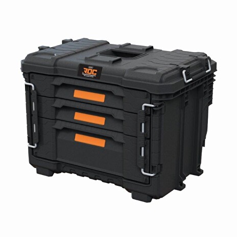 Box Keter ROC Pro Gear 2.0 se třemi zásuvkami