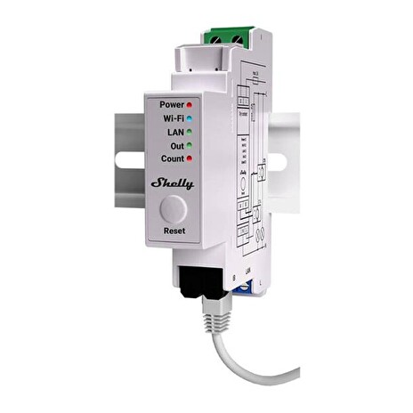 Elektroměr 1F na DIN lištu SHELLY PRO EM-50 Wi-Fi