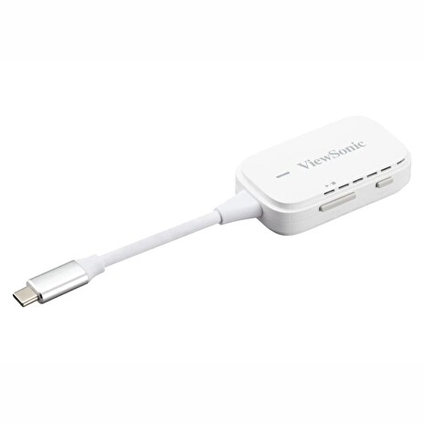 Viewsonic Wireless dongle (Tx + Rx) for USB type-C @Tx and HDMI+USB type A (charging) @Rx