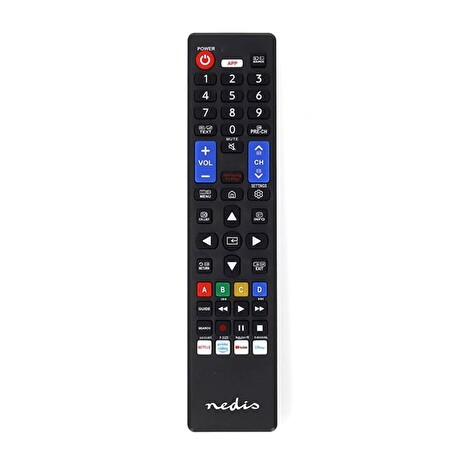 Nedis TVRC45SABK - Náhradní Dálkový Ovladač | Samsung TV | Předprogramovaný | Černá