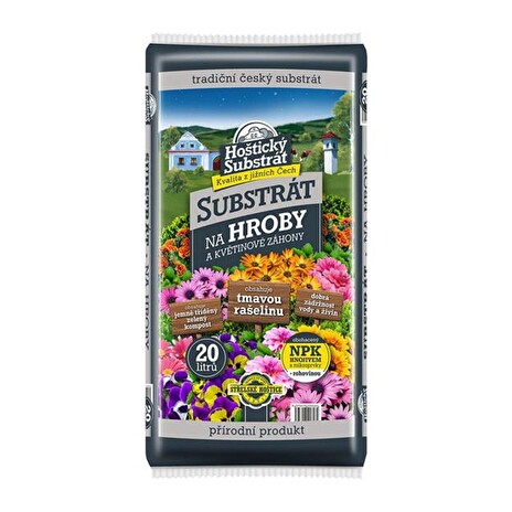 Substrát pro hroby FORESTINA Hoštický 20l