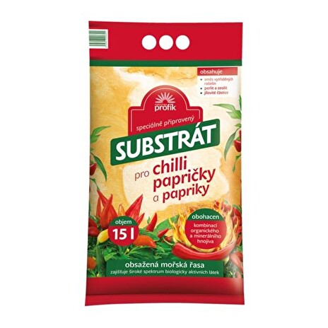 Substrát pro chilli papričky a papriky FORESTINA Profík 15l