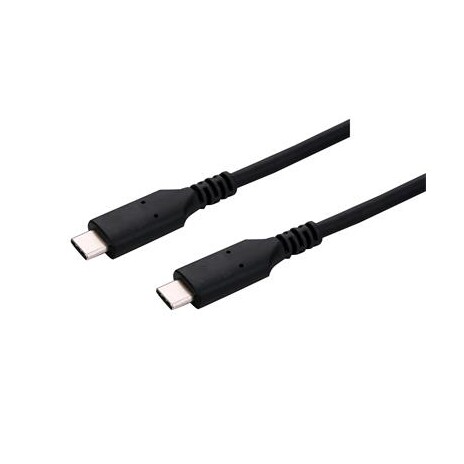 Kabel C-TECH USB 4.0, Type-C (CM/CM), PD 100W, 40Gbps, 0,5m, černý