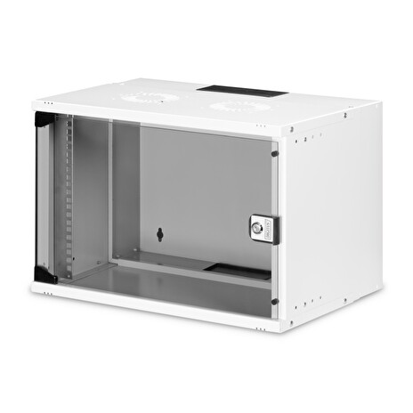 DIGITUS DN-49202 Nástěnná skříň 7U, SOHO PRO, nesmontovaná, 19", 370 x 540 x 400 mm, šedá (RAL 7035)